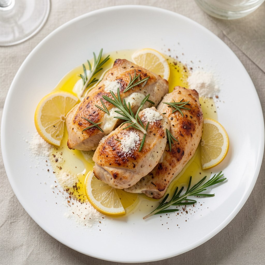 Udka z drobiu z cytryną