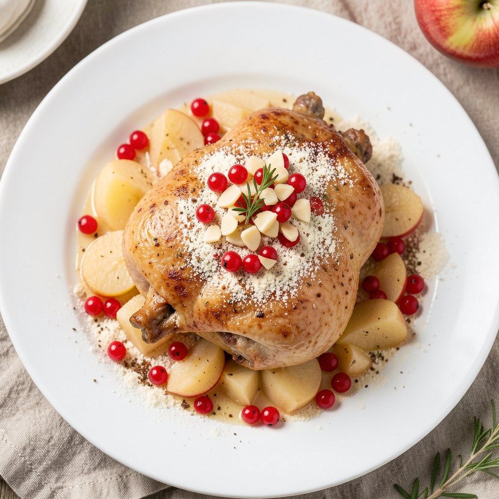 Gęś duszona w kapście