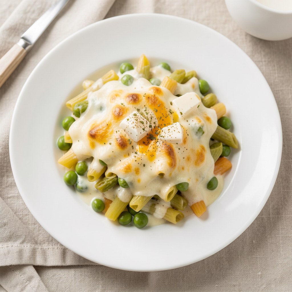 Fasola szparagowa pod beszamelem