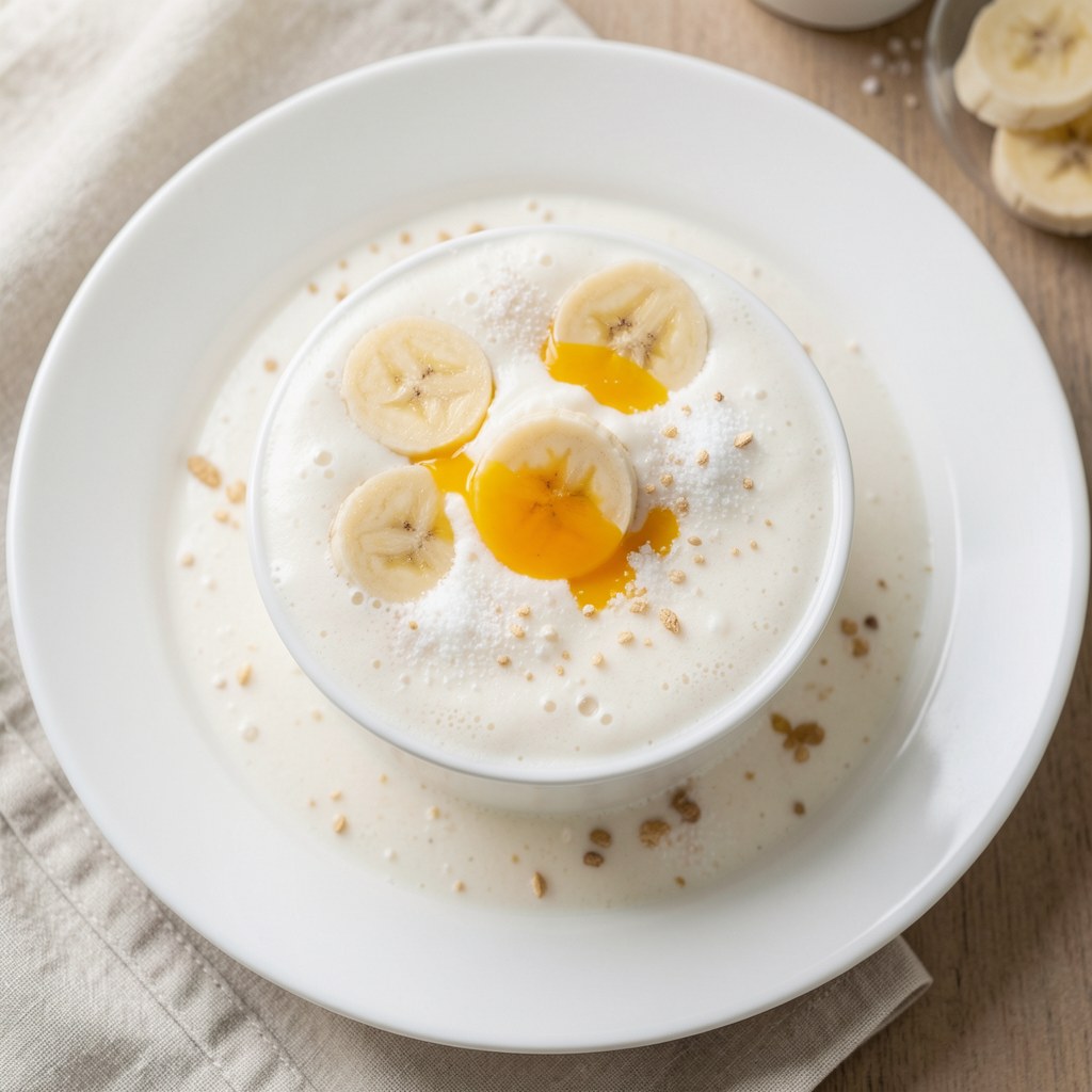 Napój mleczno-bananowy