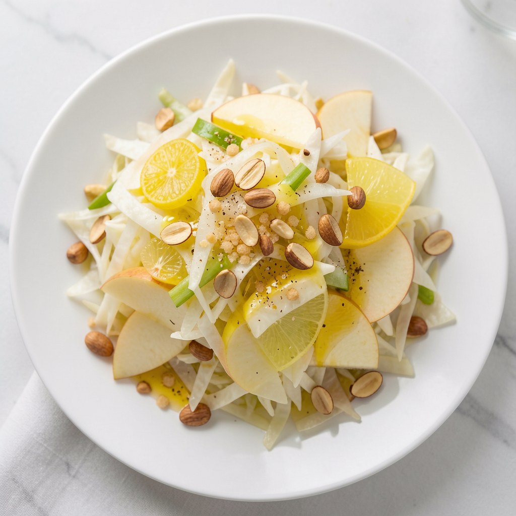 Sałatka z kapusty białej i selera