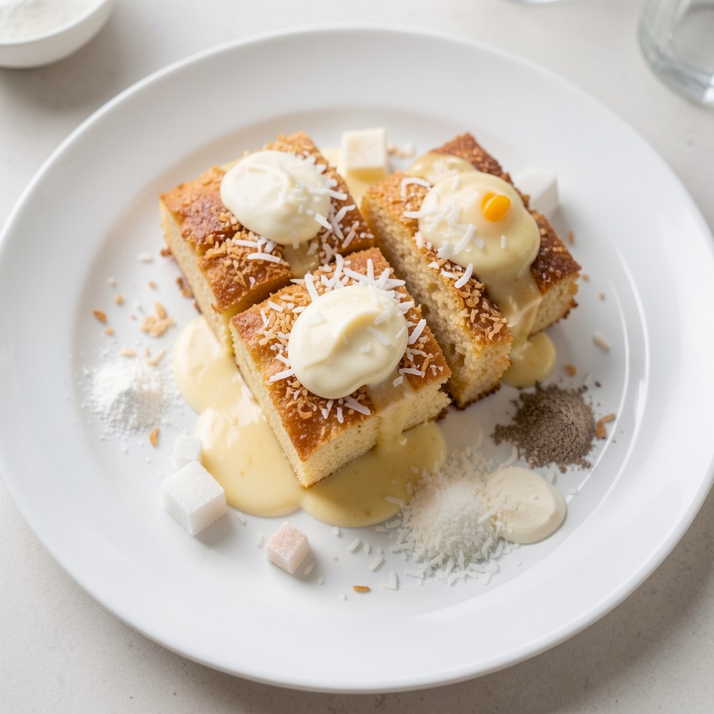 Jabłecznik z kokosem