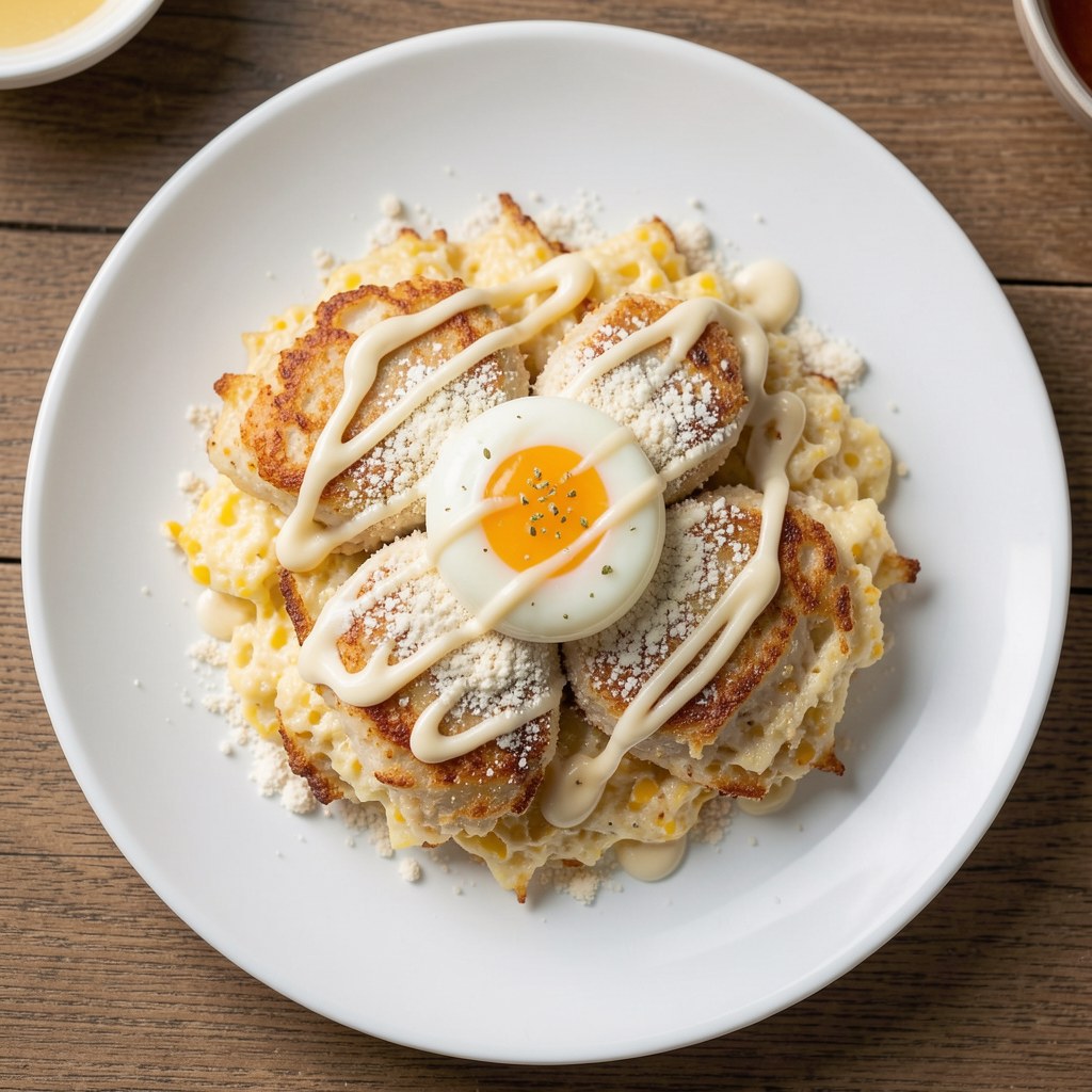 Piersi z kurczaka w serowej panierce