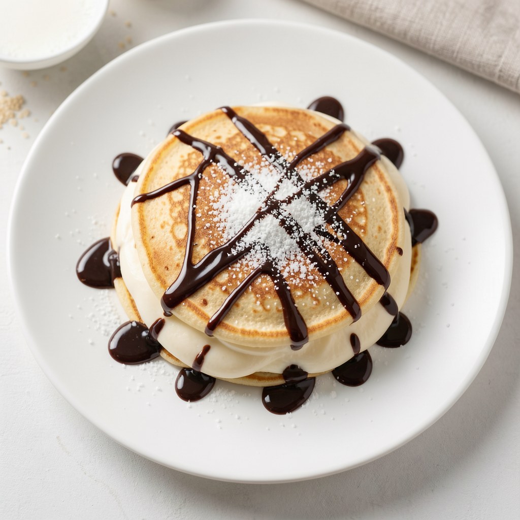 Naleśniki z serem waniliowe