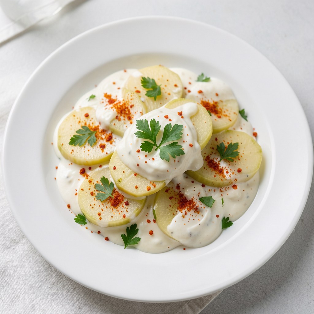 Cukinia w śmietanie