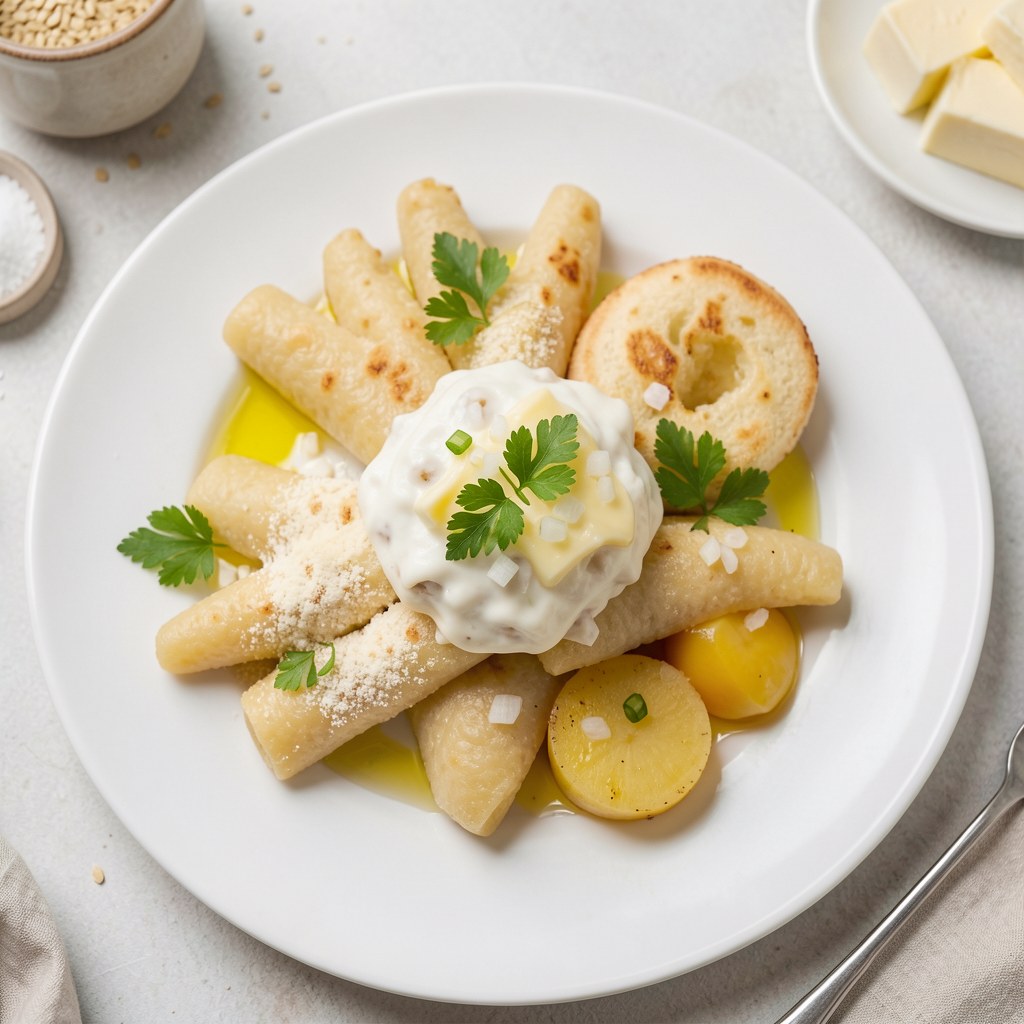 Knedle nadziewane serem