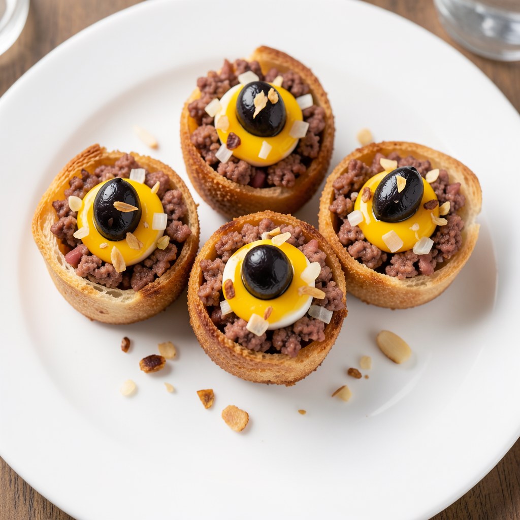 Oliwki czarne w szlafroczkach