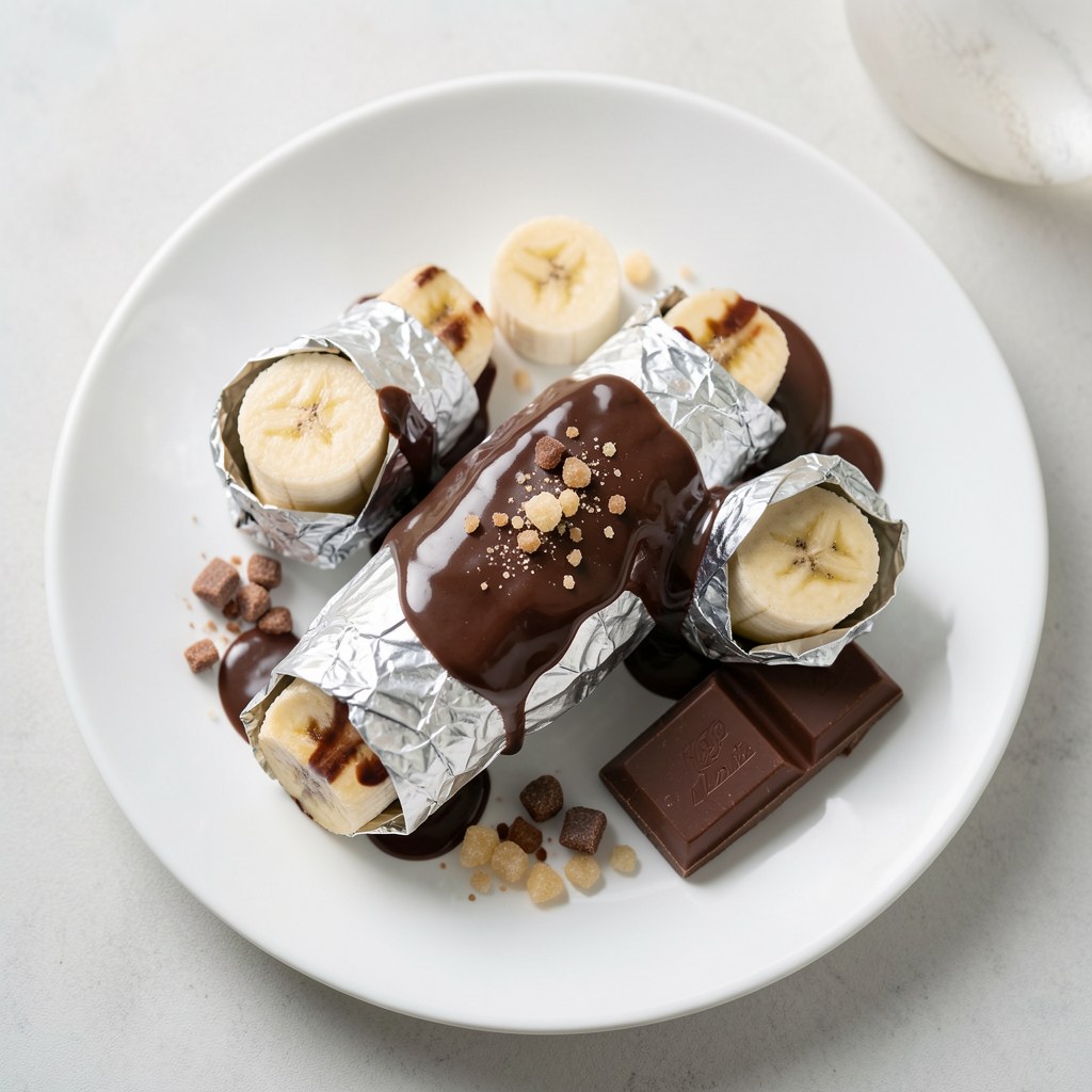 Banany w czekoladzie
