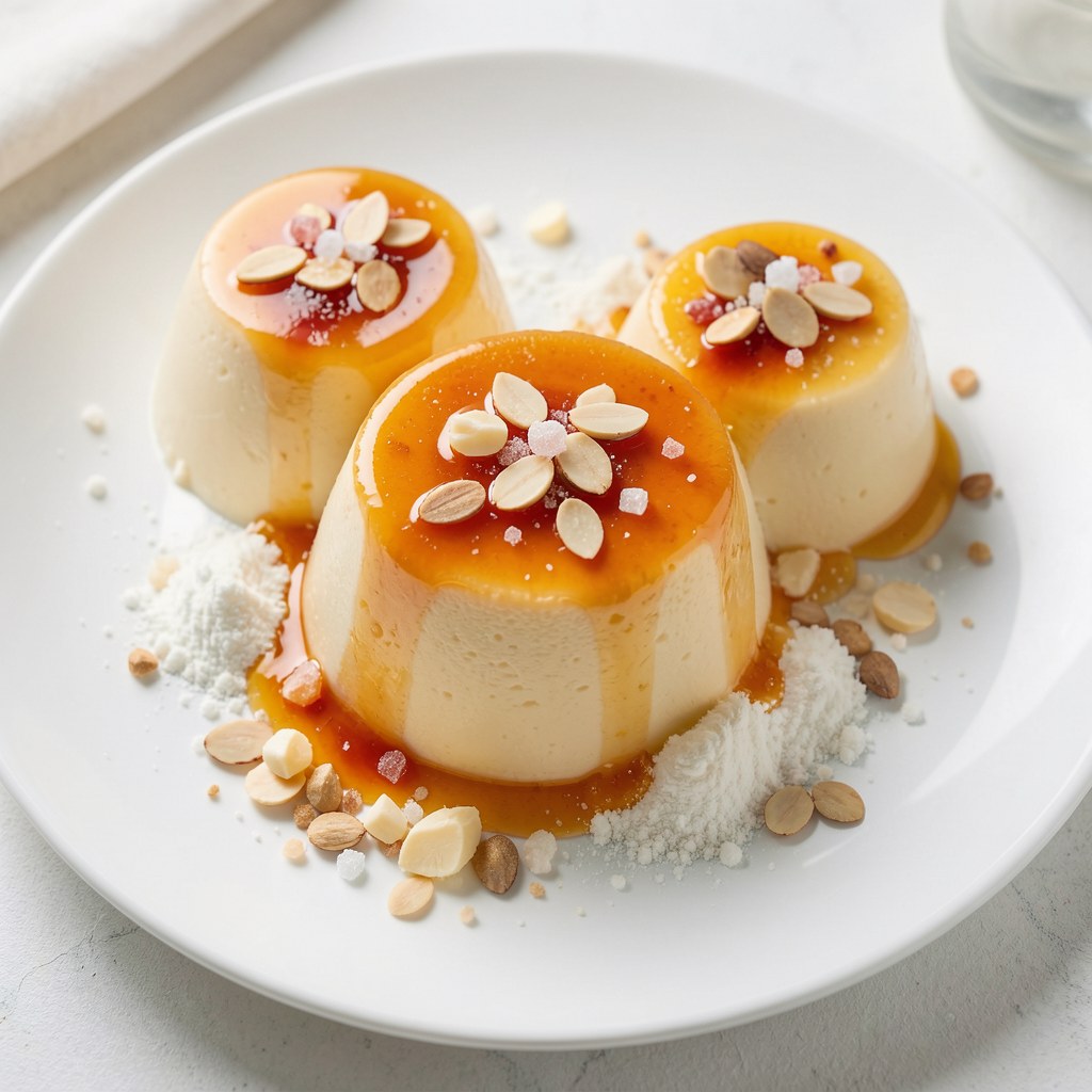 Pudding migdałowy