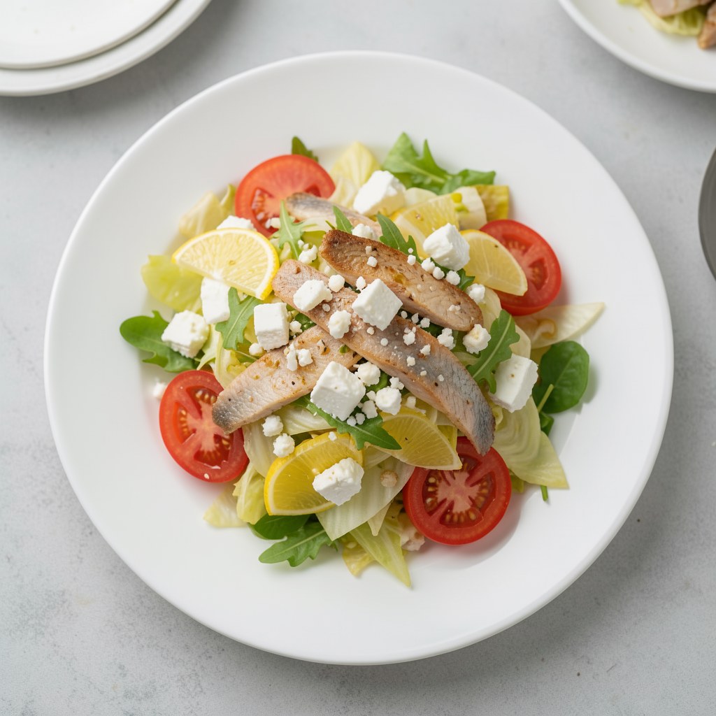 Sałatka z kapustą pekińską i tuńczykiem