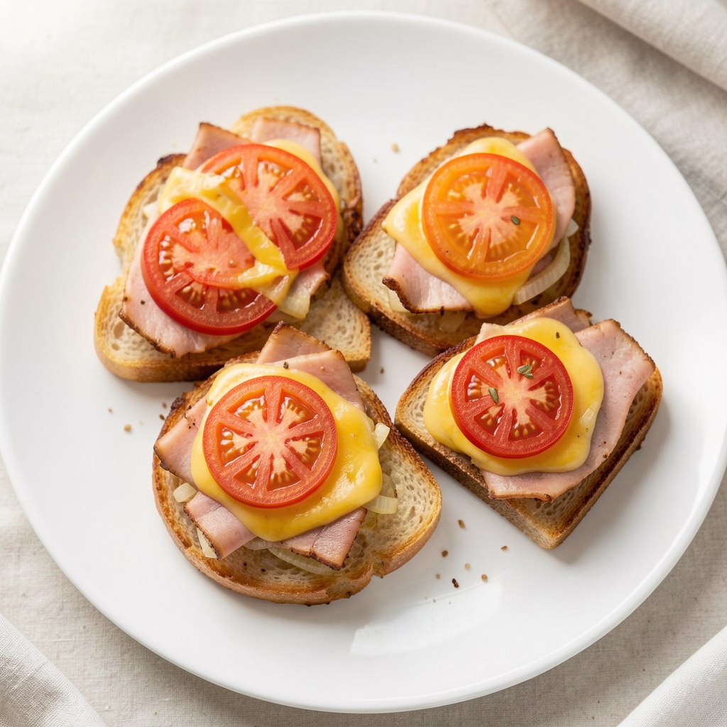 Zapiekanki z pomidorem