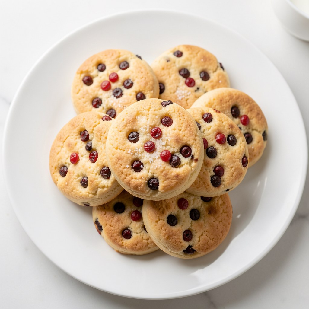 Drożdżowe ciastka angielskie