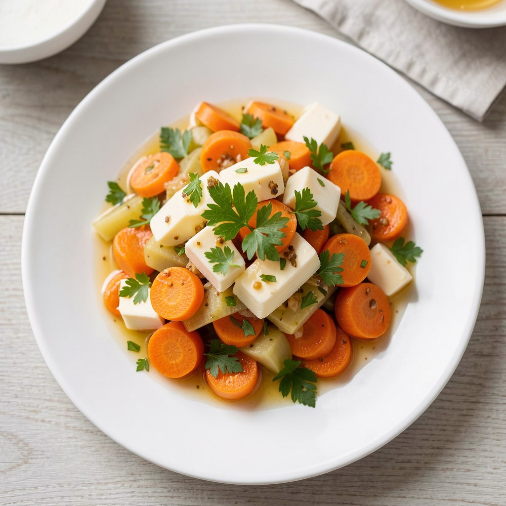 Warzywa w maśle pietruszkowym