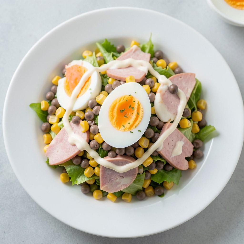 Szybka sałatka z tego co mamy