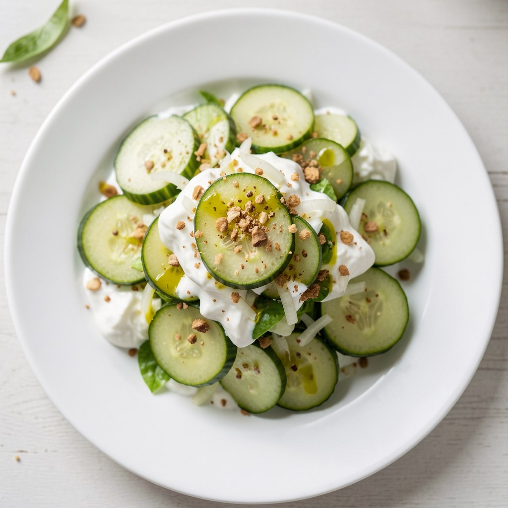 Sałatka z ogórków