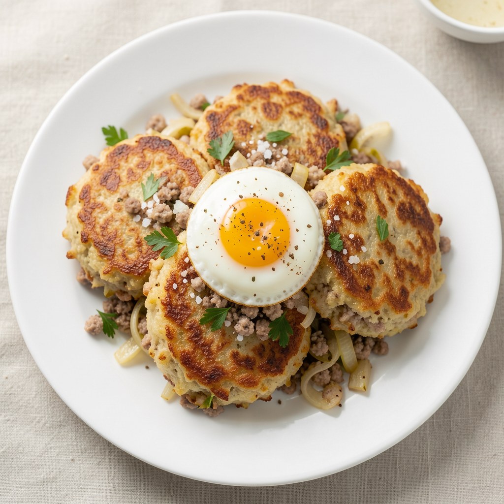 Karminadle - kotlety mielone po śląsku