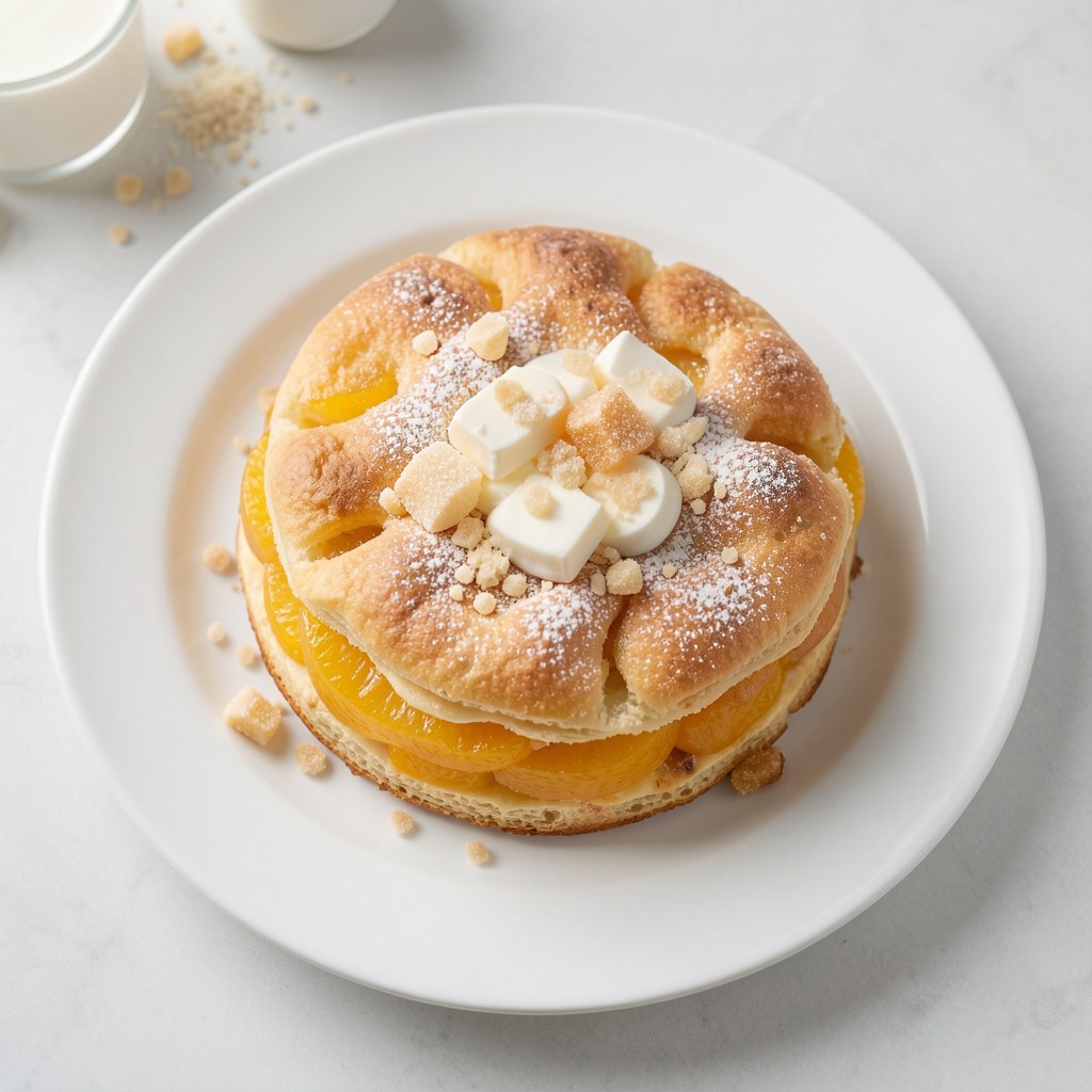 Placek kruchy z owocami