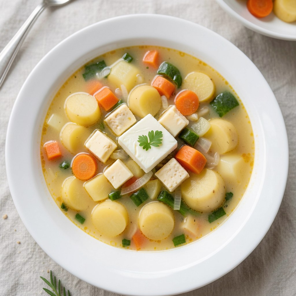 Zupa jarzynowa z mrożonych warzyw