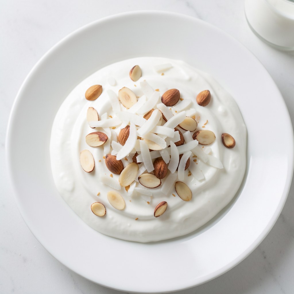 Jogurt migdałowo-kokosowy