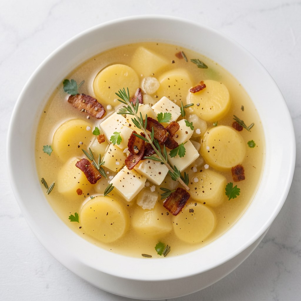 Zupa z metki i ziemniaków