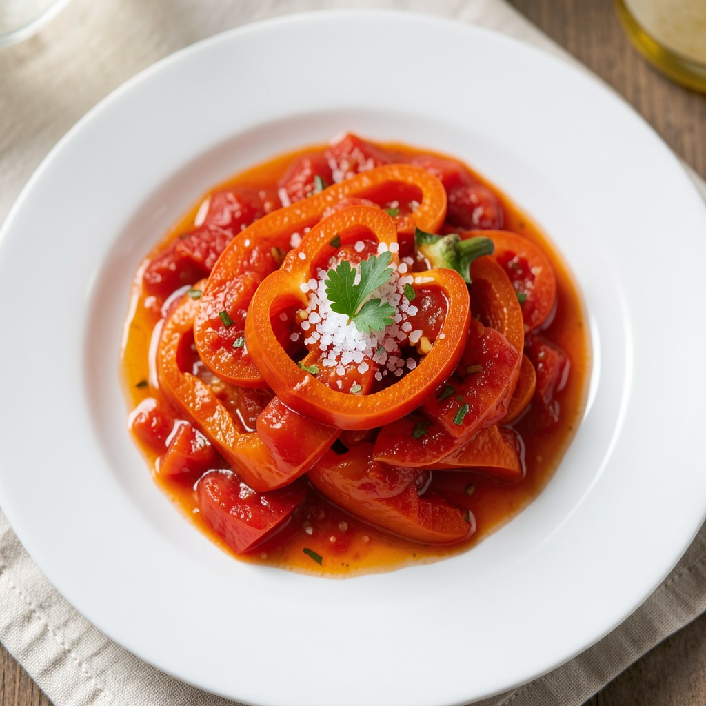 Papryka z koncentratem pomidorowym