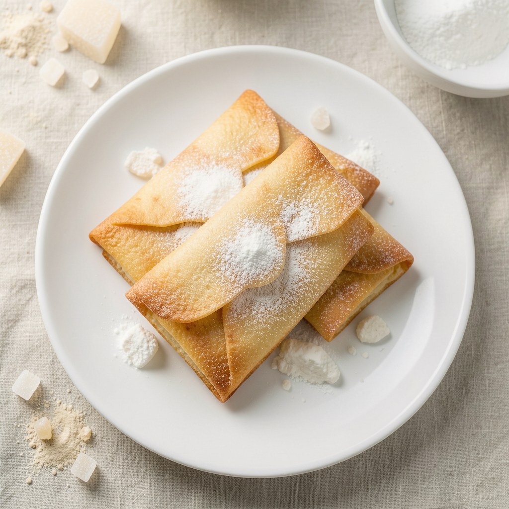 Koperty z cukrem - ciastka