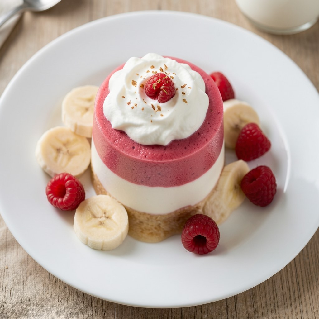 Koktajl bananowo-truskawkowy