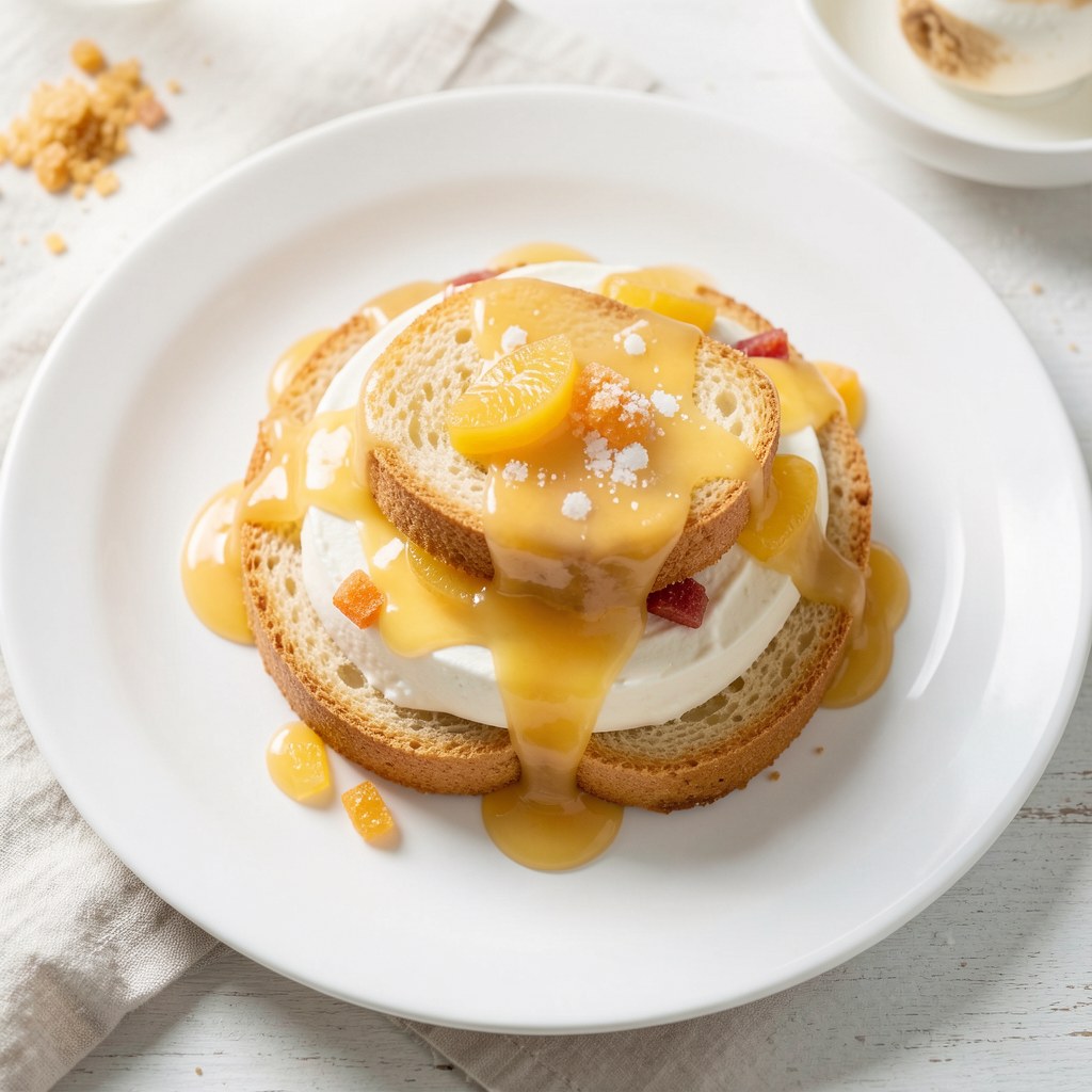 Torcik śmietanowy z galaretką