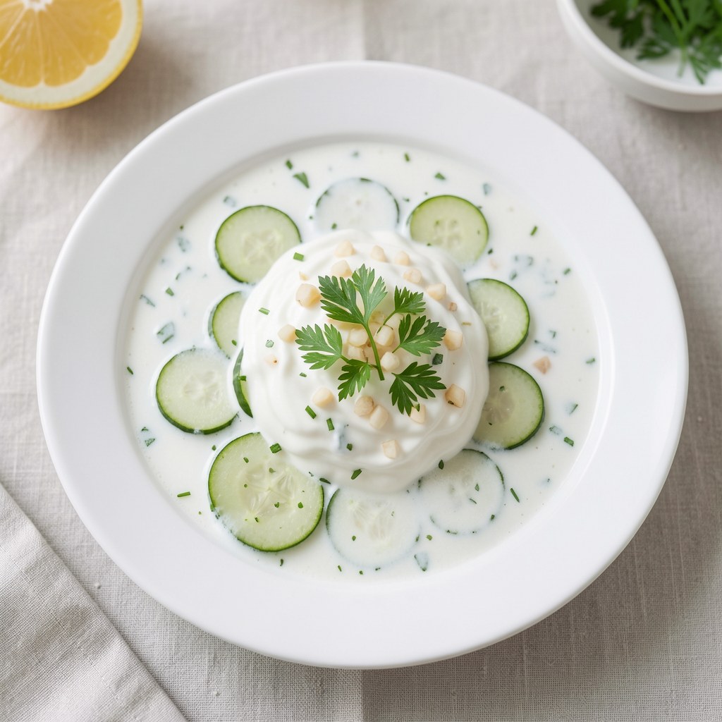 Chłodnik z ogórków