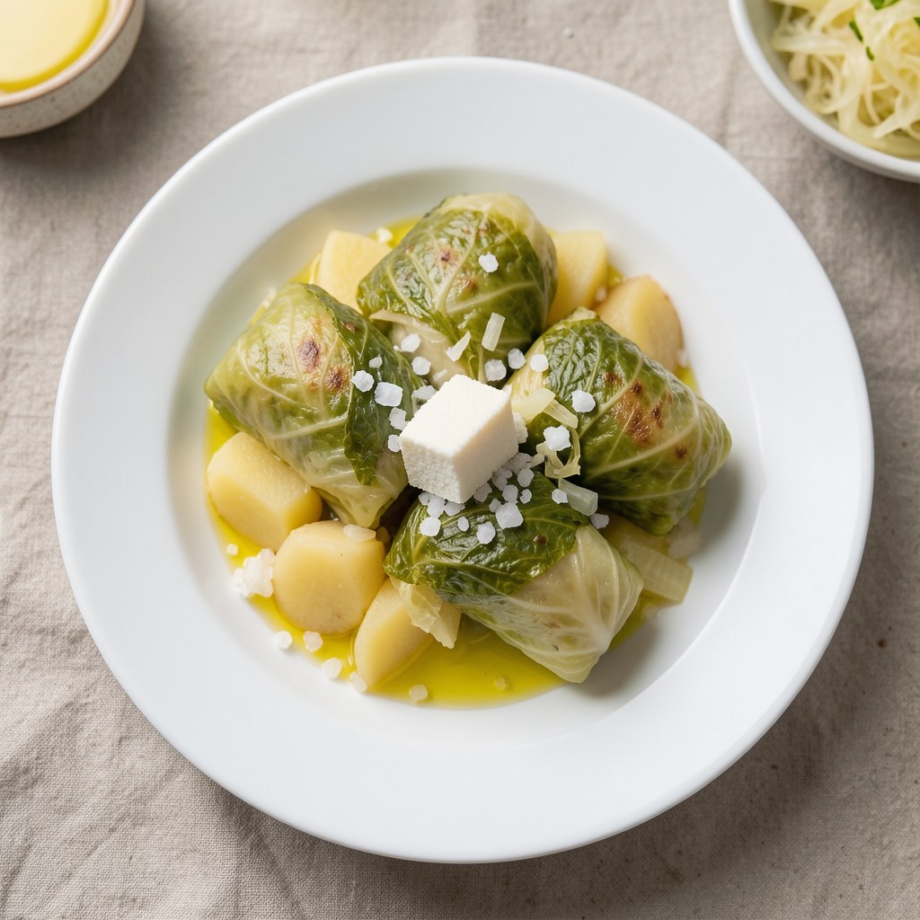 Gołąbki z tartych ziemniaków