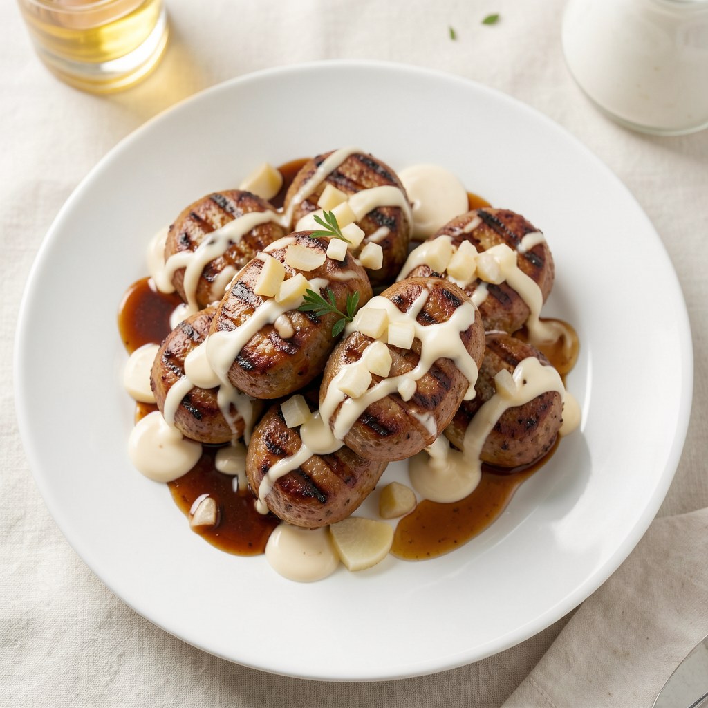 Sos do kiełbasek z grilla