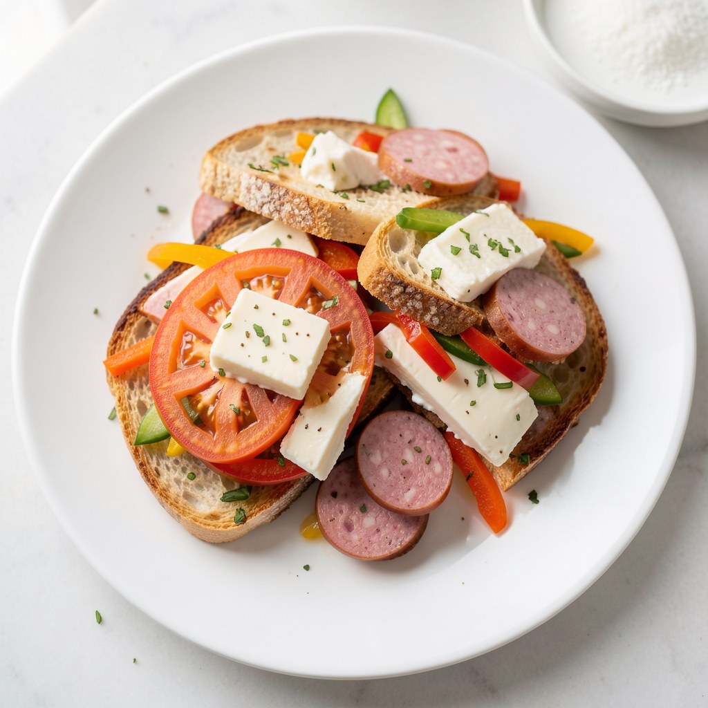 Chlebowe zapiekańce