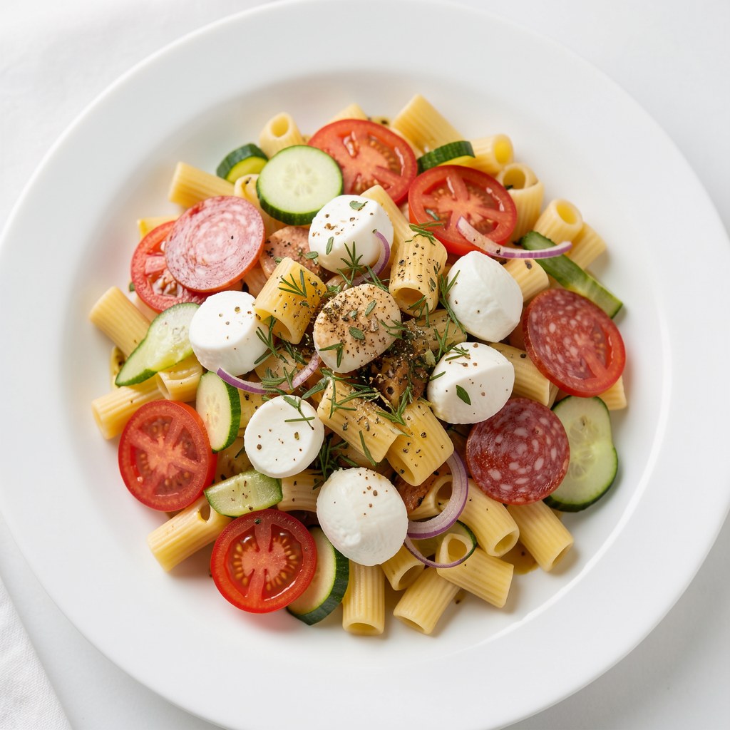 Makaronowa Fantazja z Salami