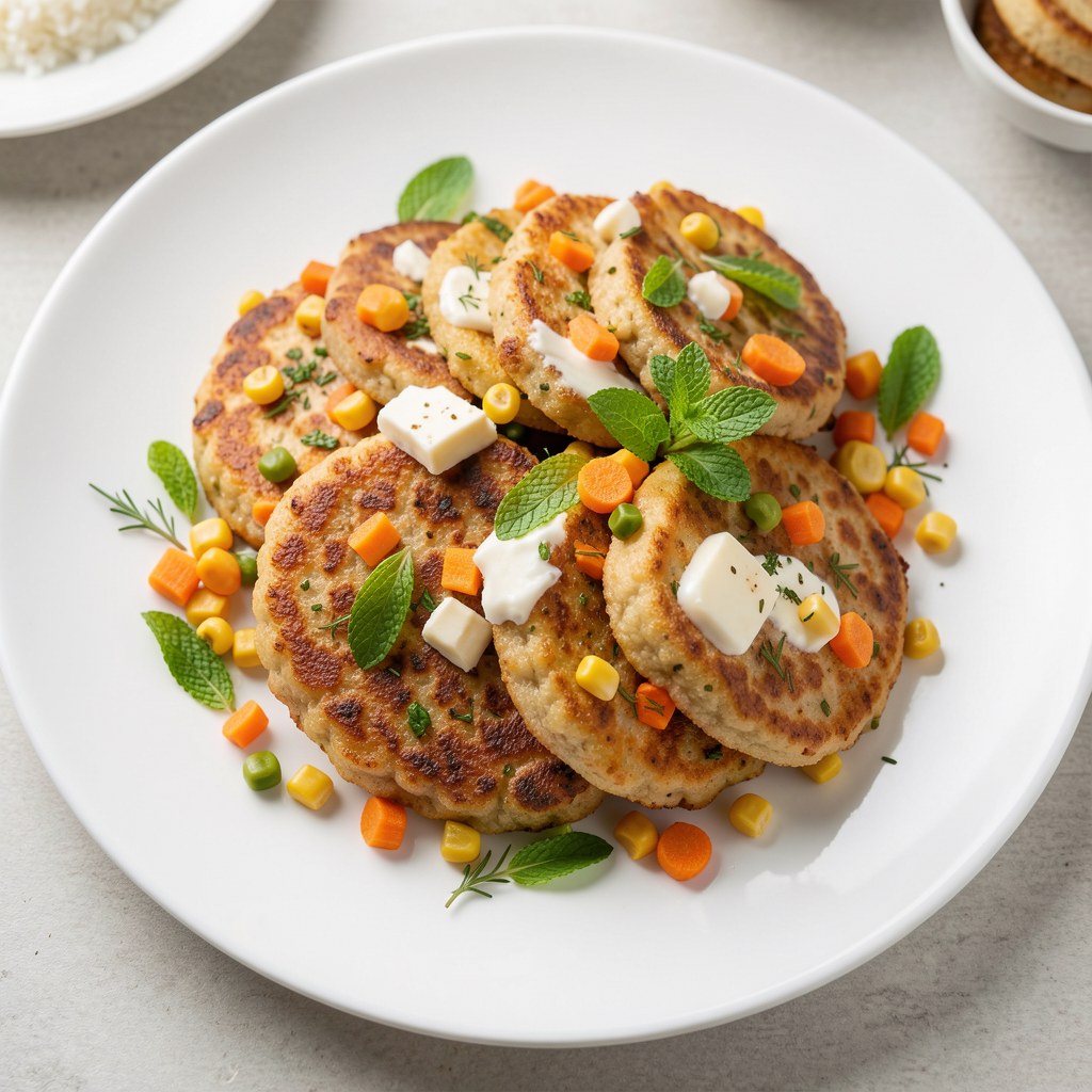 Kotleciki rybne kolorowe