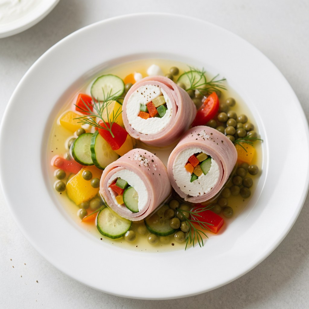 Roladki z twarozkiem