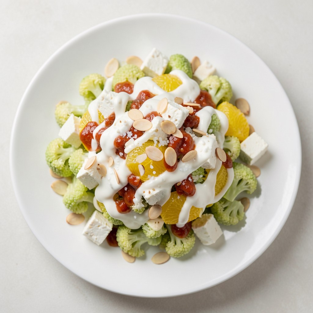SAŁATKA BROKUŁOWA Z SEREM FETA