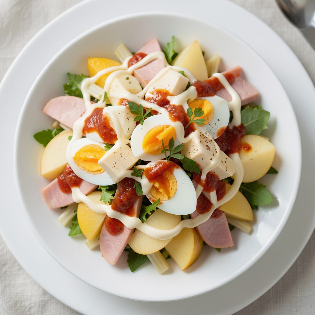 SAŁATKA BRZOSKWINIOWA