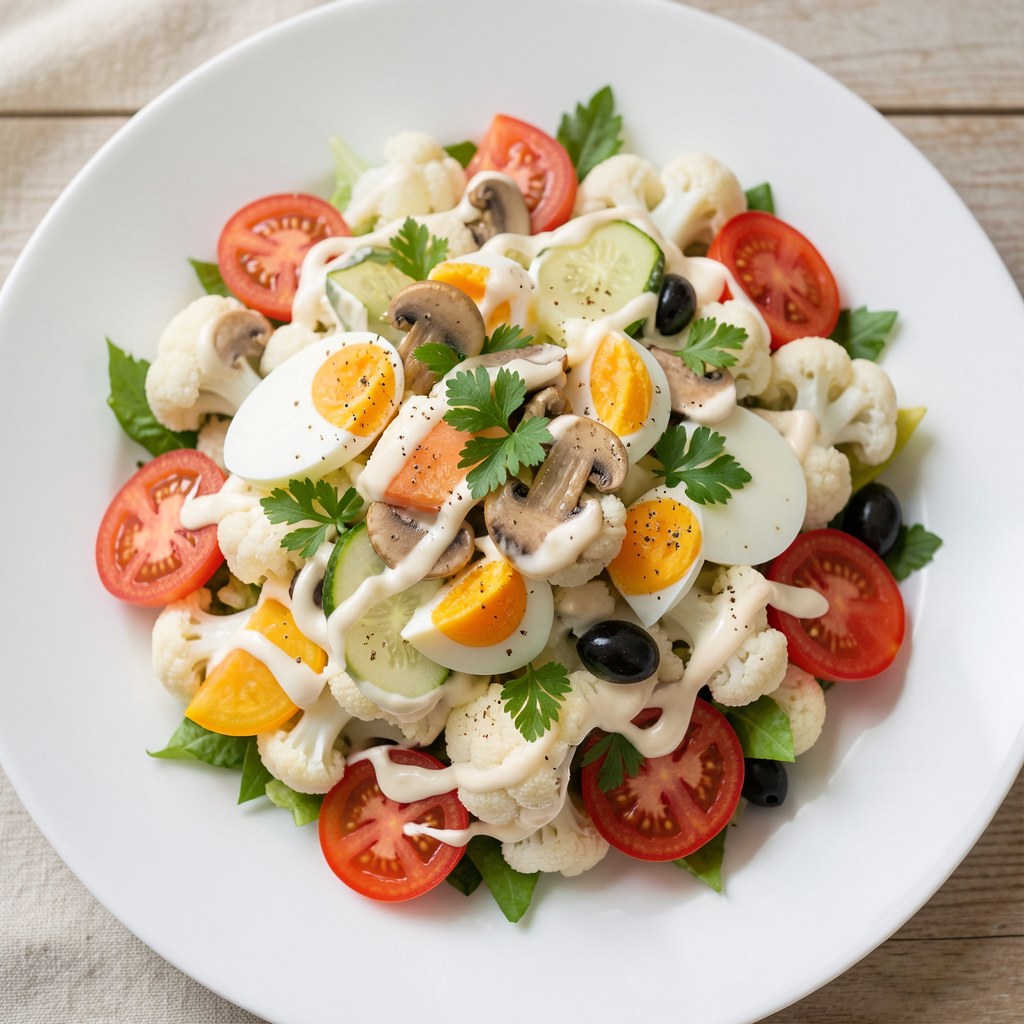 Sałatka kalafiorowa