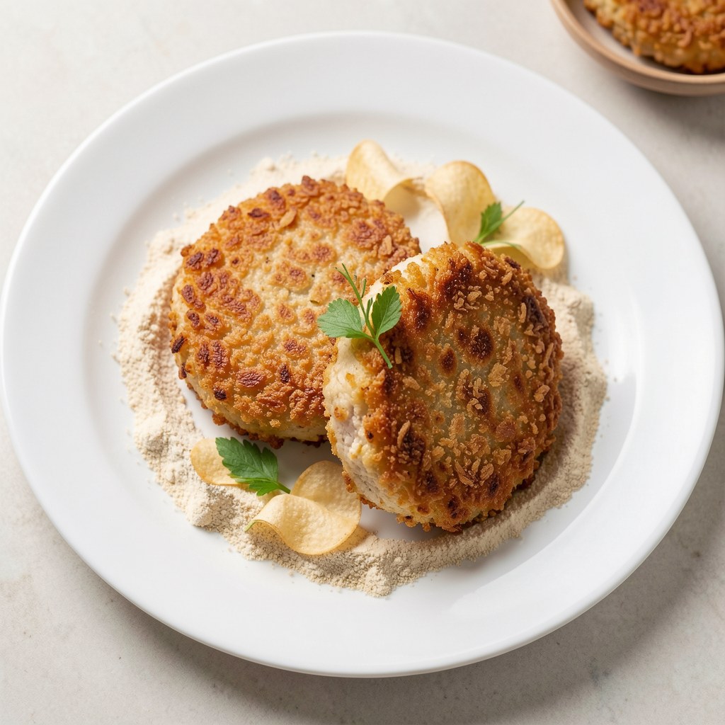 Kotlety z piersi kurczaka "po krakowski" hihih