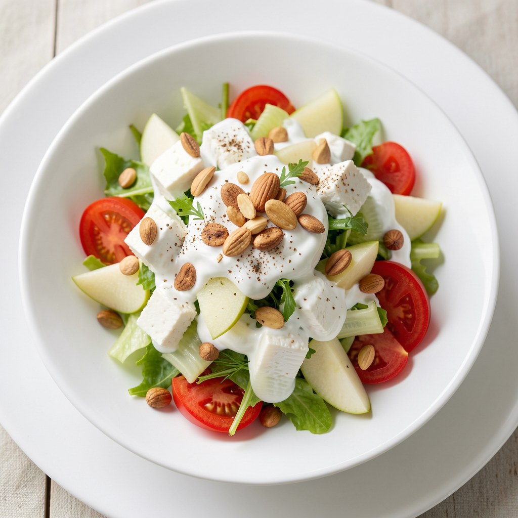 Sałatka selerowa z orzechami