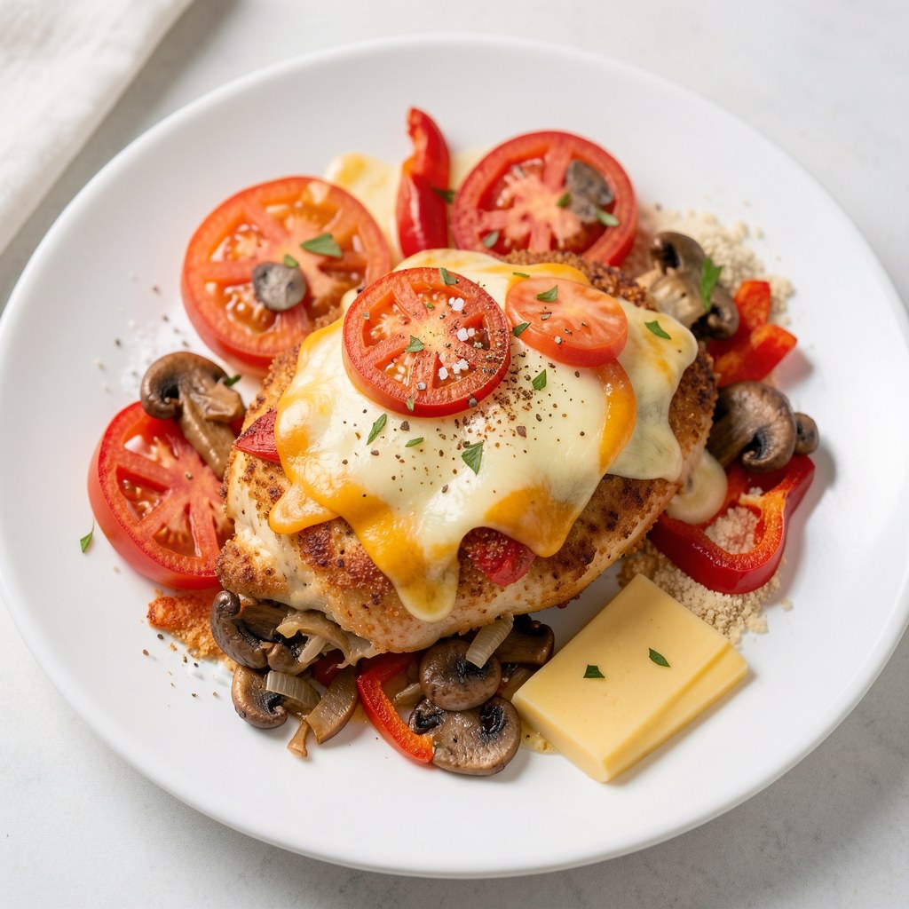 Zapiekany filet z kurczaka