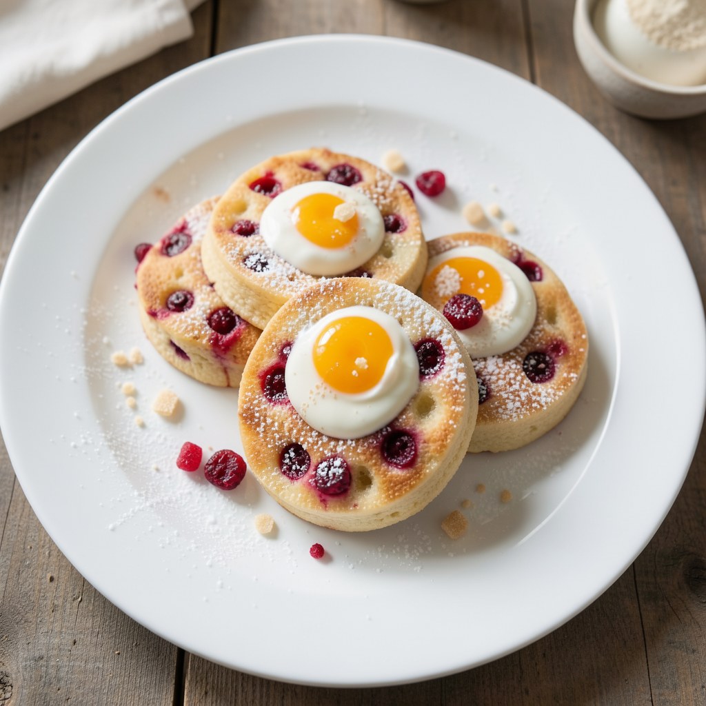 Rabarbarowe placuszki