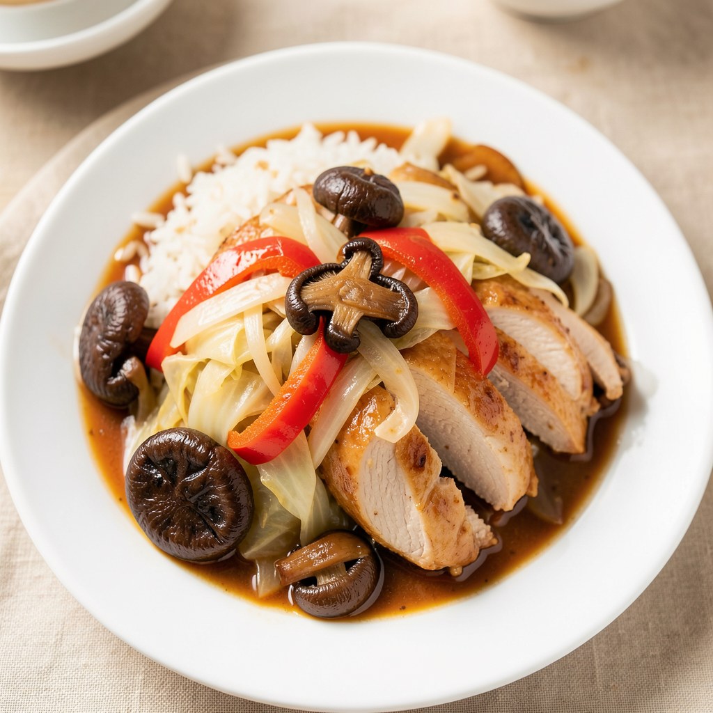 Chińskie piersi z kurczaka