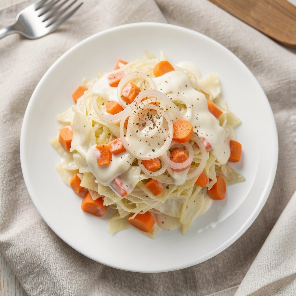 Zapiekana biała kapusta