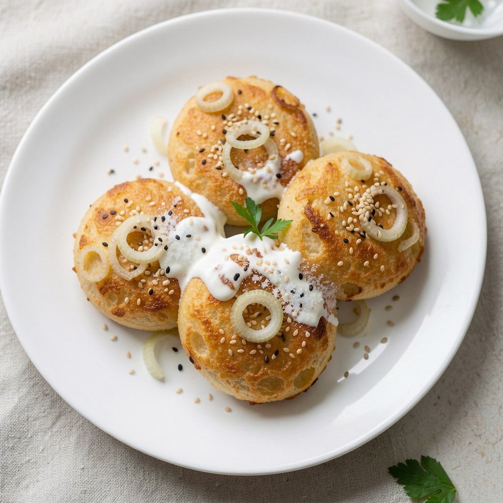 Cebulowe paluchy z sezamem