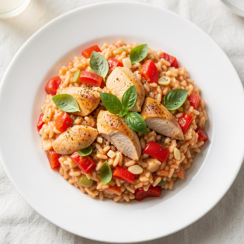 Moje risotto pomidorowe