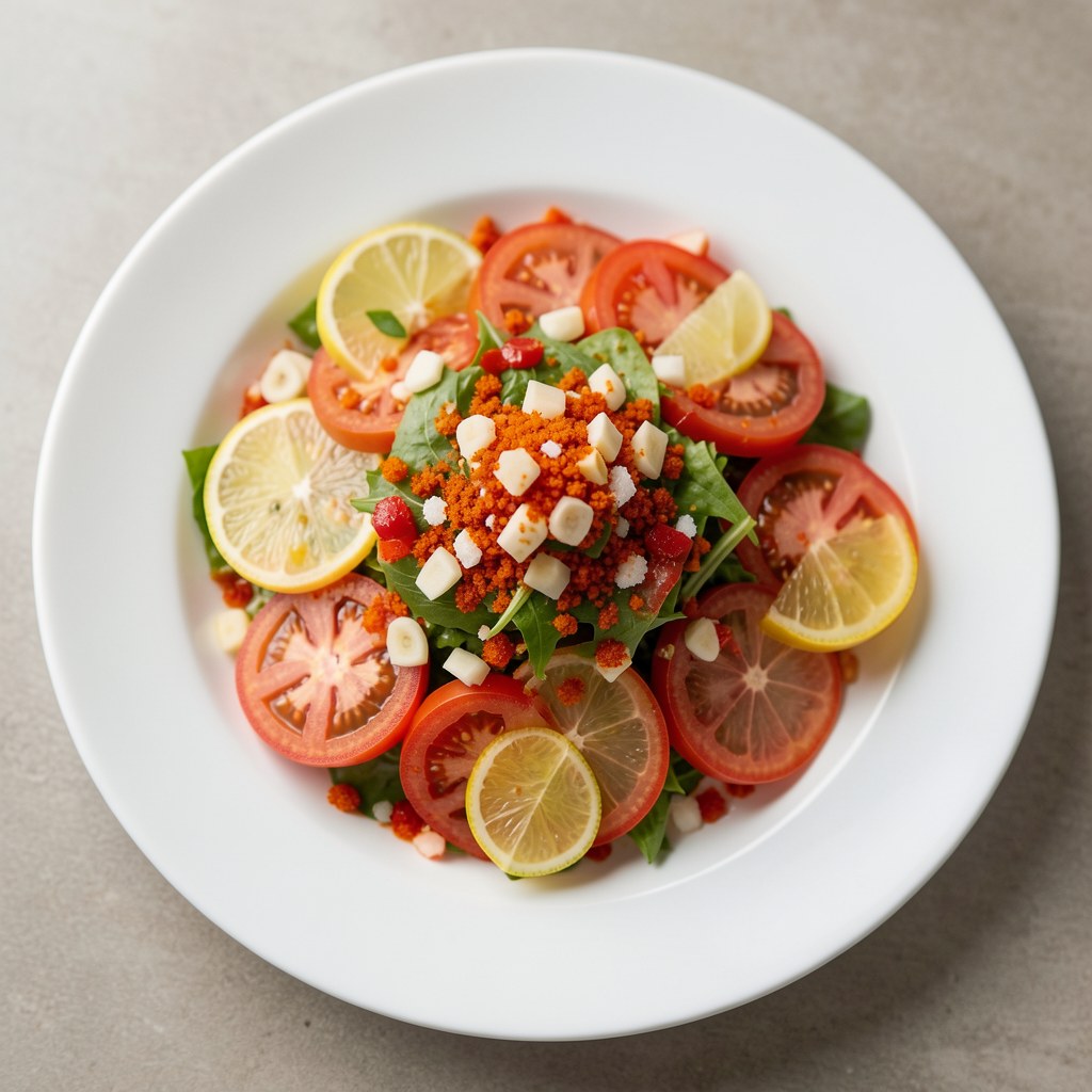 Węgierska sałatka z pomidorów