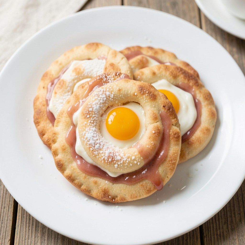 Kruche pierożki z marmoladą