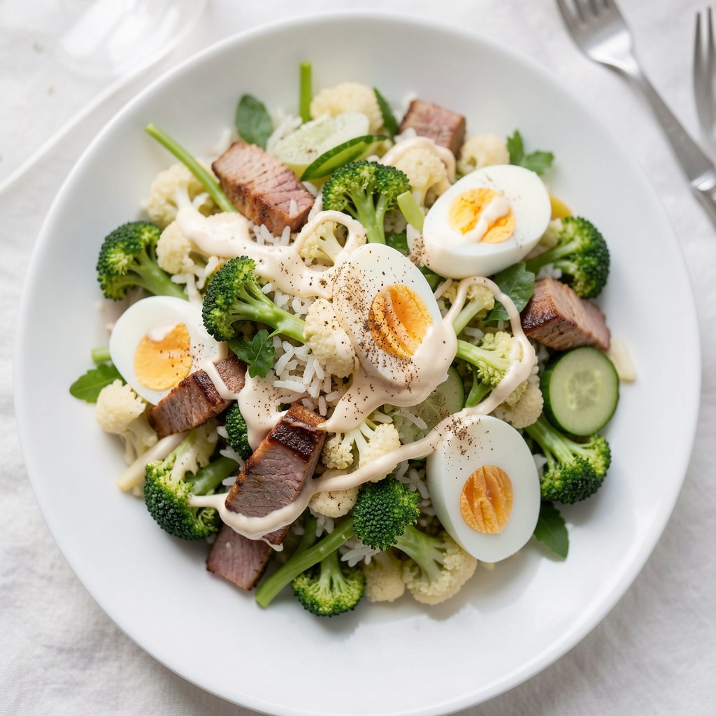 Sałatka z brokułem