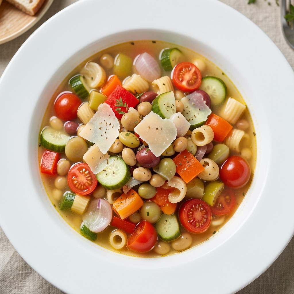 Letnie minestrone
